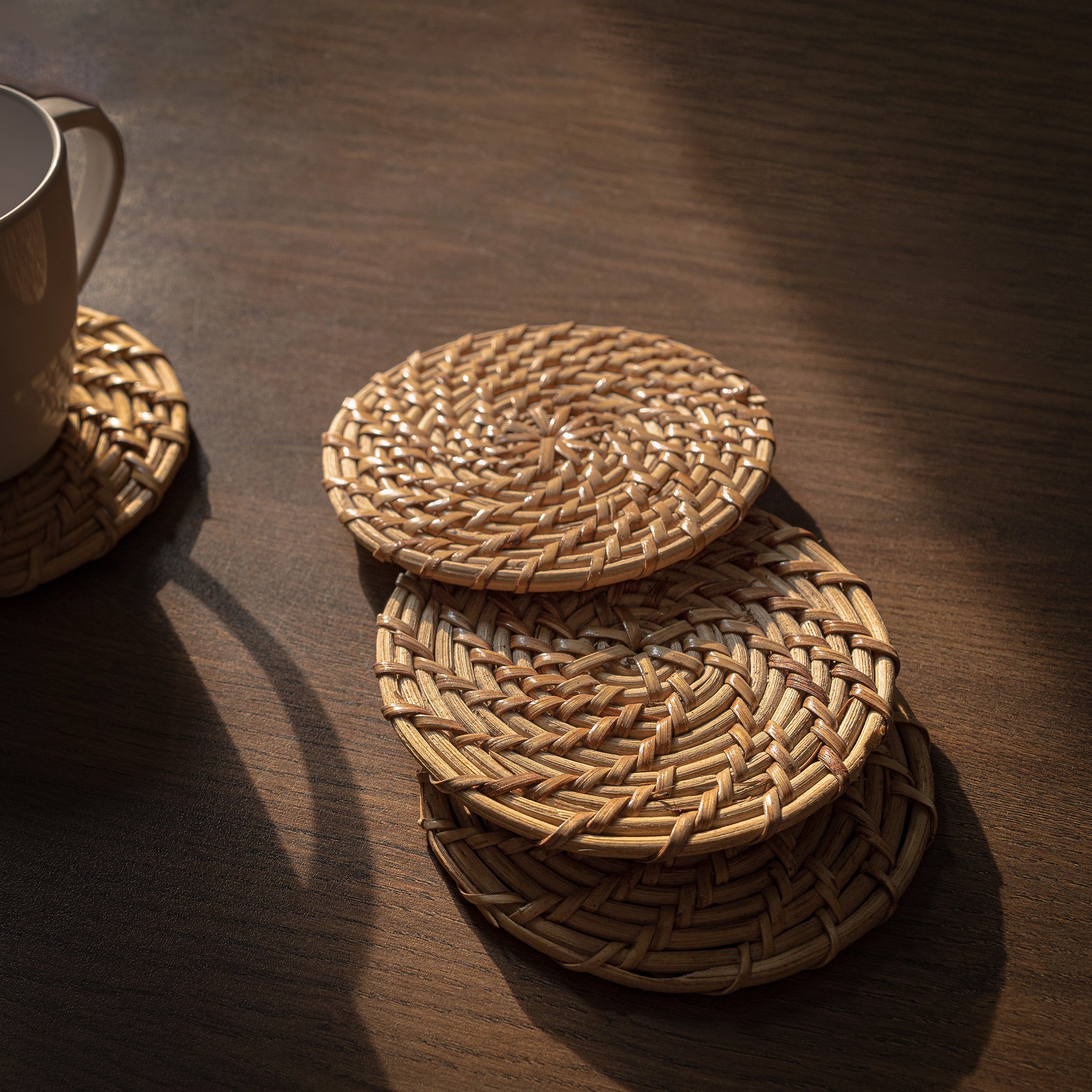 RAI - Bamboo Coasters (Set of 4)