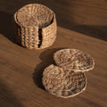 LAI - Water Hyacinth Coasters (Set of 6 with Holder)