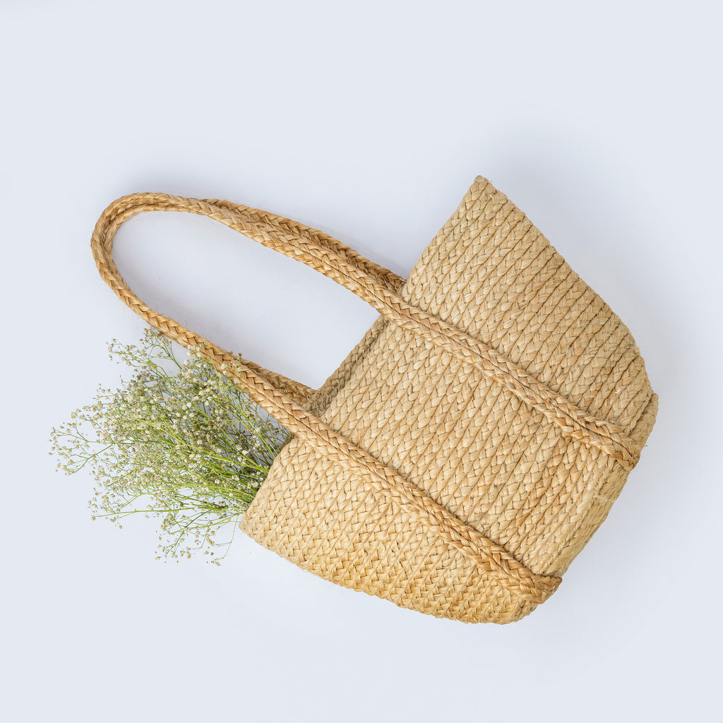 ZOU - Raw Jute Shoulder Bag
