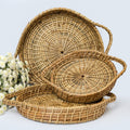 POCHURY - Bamboo Tray- Set of 3