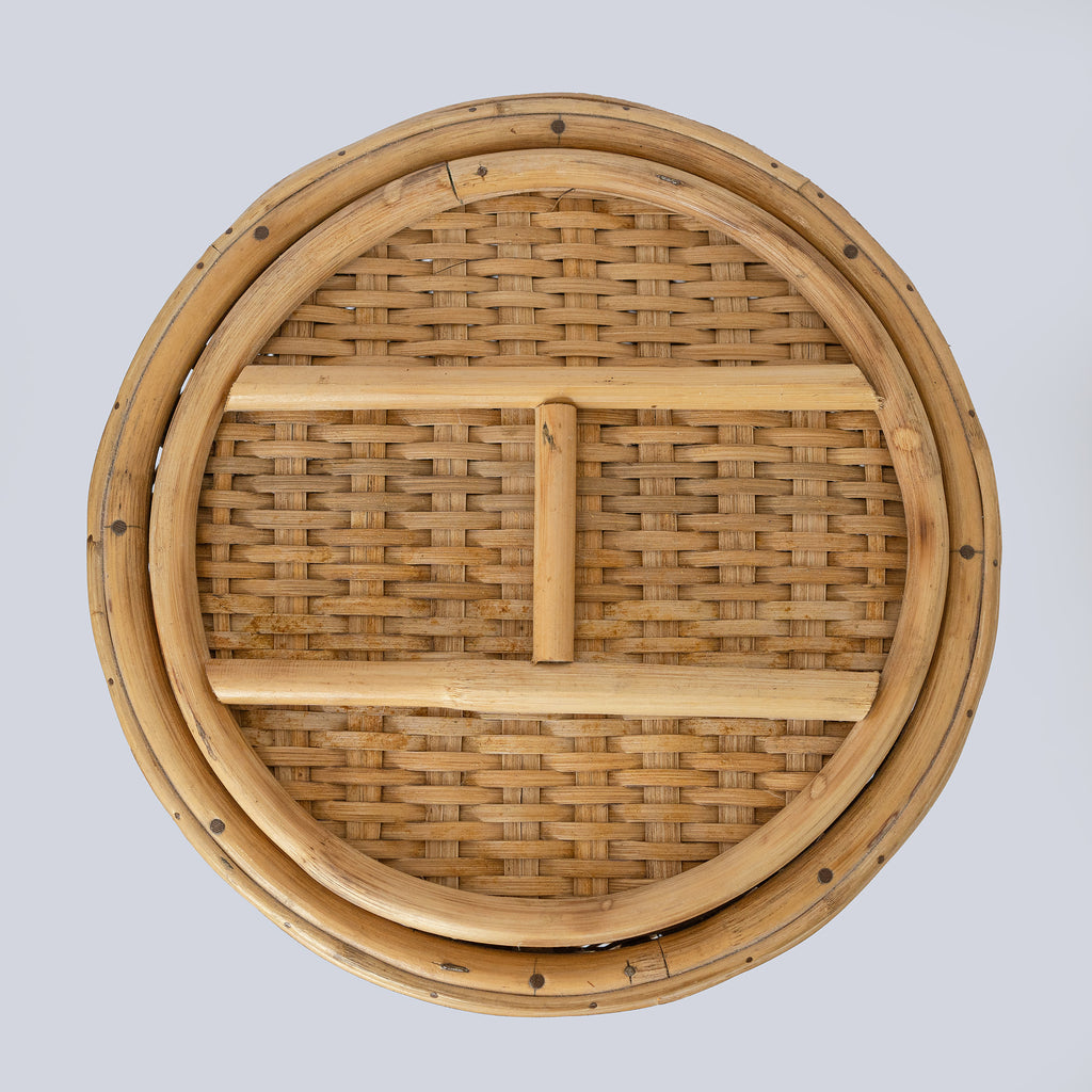 CHOTHE - Bamboo Laundry Basket with Lid
