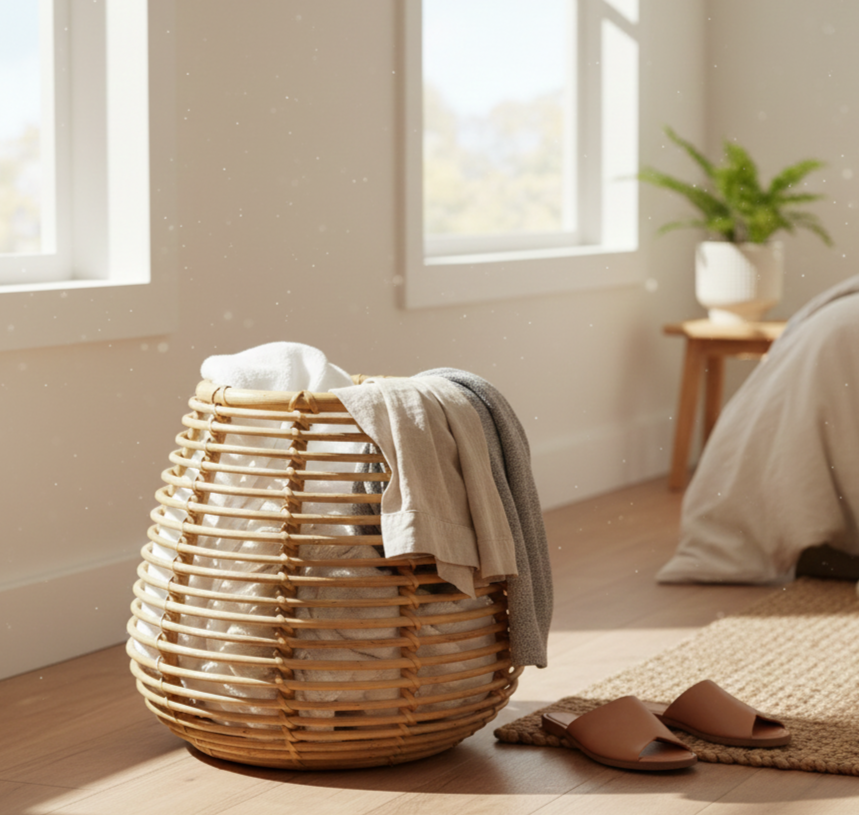 PAITE - Bamboo Laundry Basket
